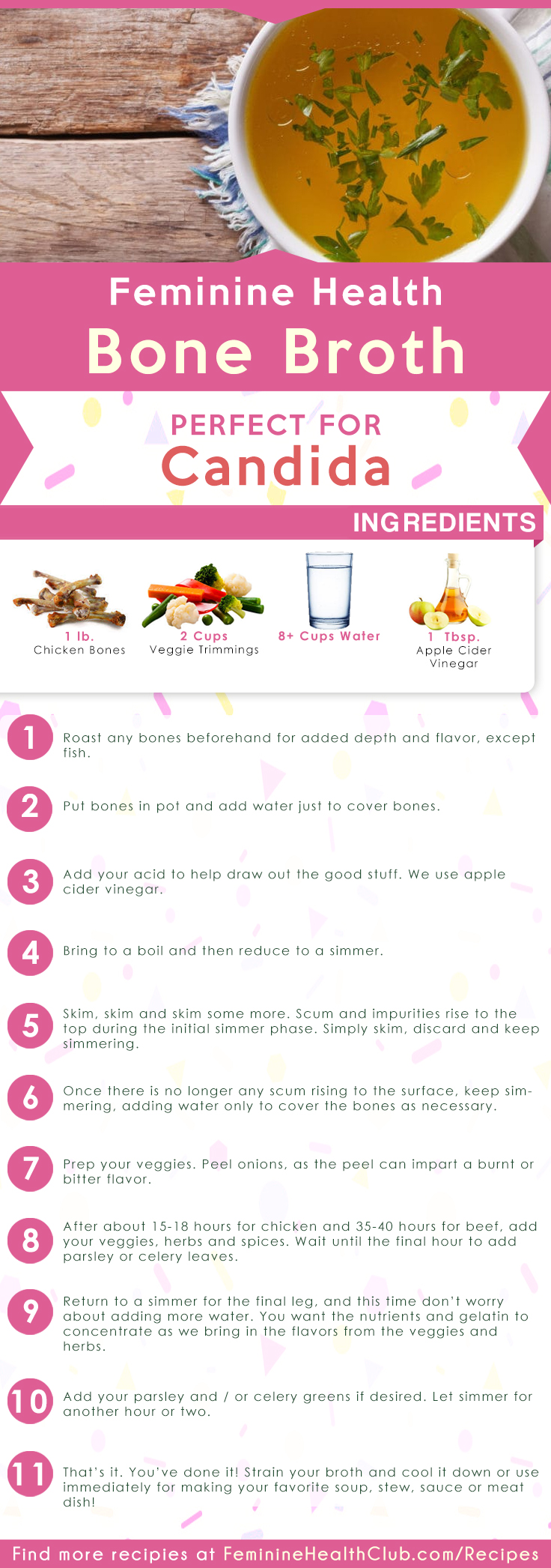 Bone Broth Recipe For Candida