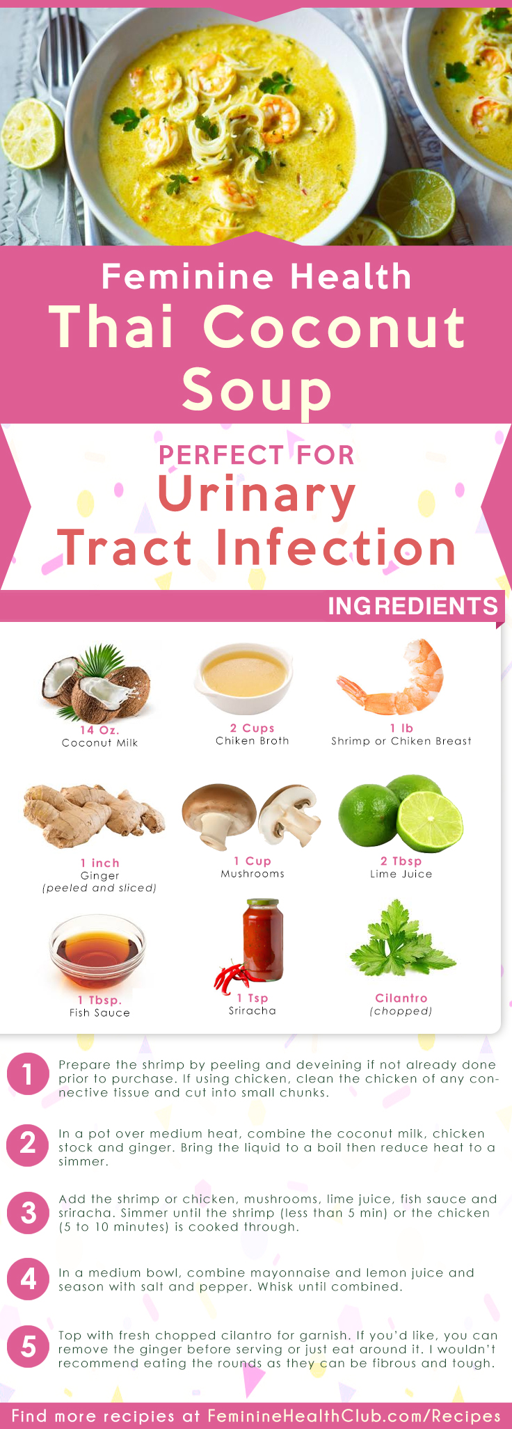 Thai Coconut Soup Recipe For Urinary Tract Infection 6598