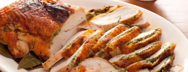 Roast Turkey with Sage Pesto Recipe For Candida