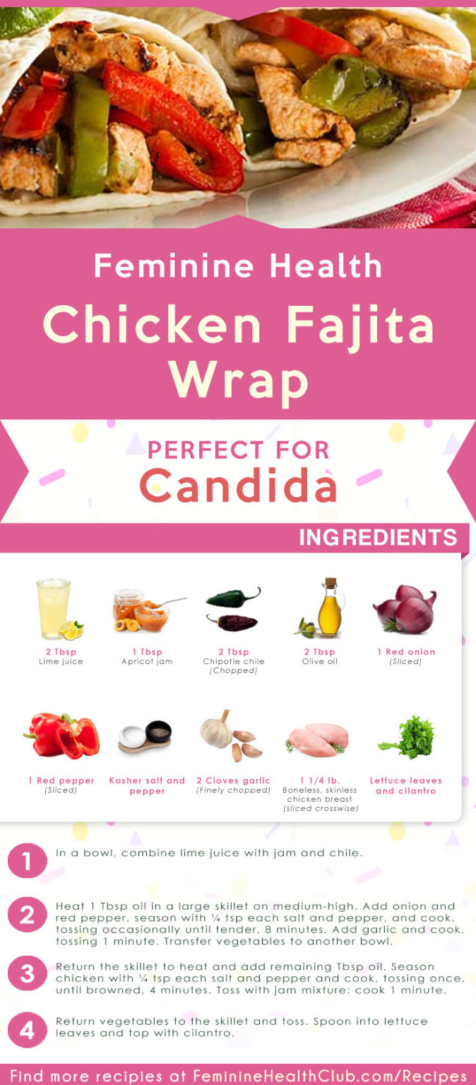 Chicken Fajita Wrap Recipe For Candida